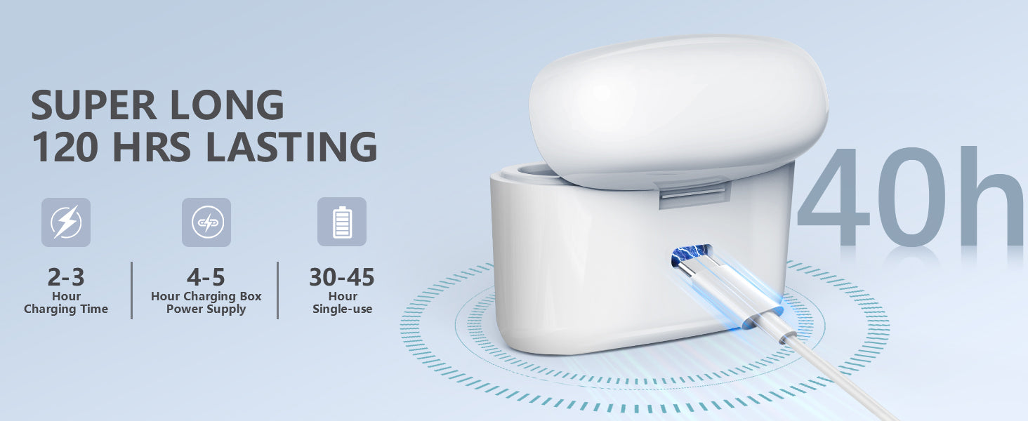 Wireless Mini Hearing Aid – Noise-Cancelling with HD Display