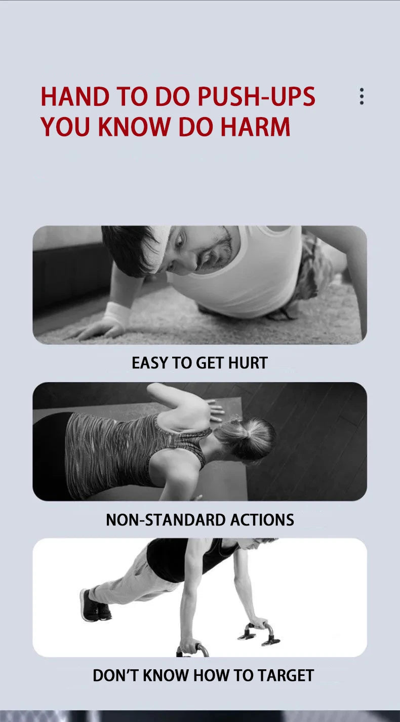 Foldable Push-Up Board Set – Multifunctional Fitness Trainer