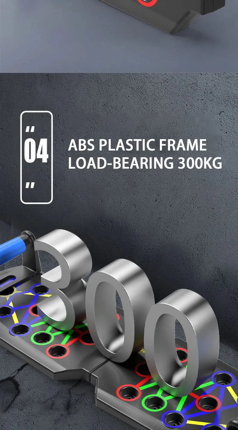 Foldable Push-Up Board Set – Multifunctional Fitness Trainer