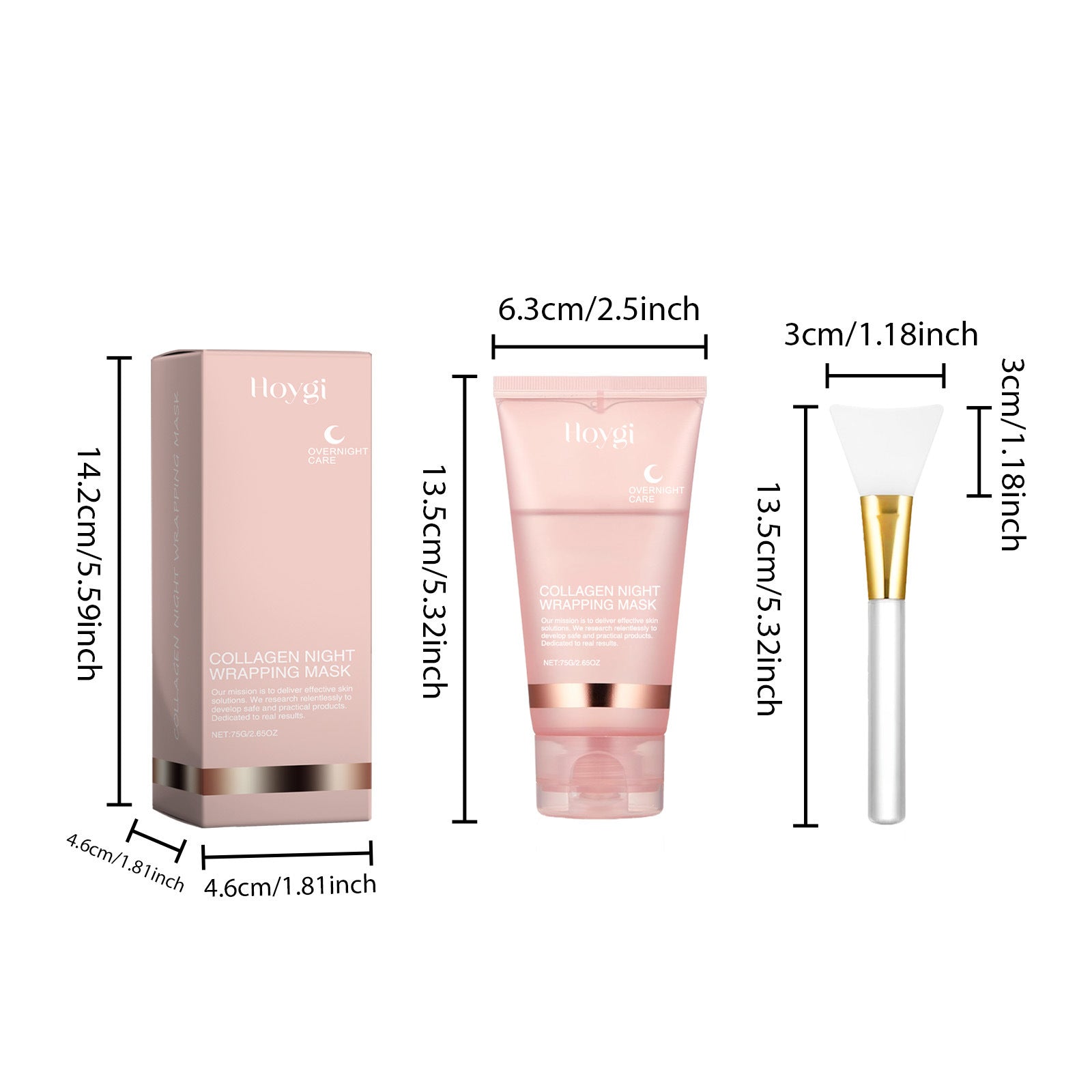 Collagen Overnight Peel-Off Mask Set – Korean Night Care