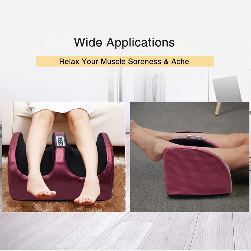 Electric Foot Massager – Shiatsu Hot Compression & Relaxation