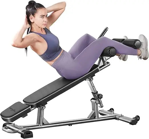Professional Adjustable Sit-Up & Weight Bench – Flat, Incline & Decline