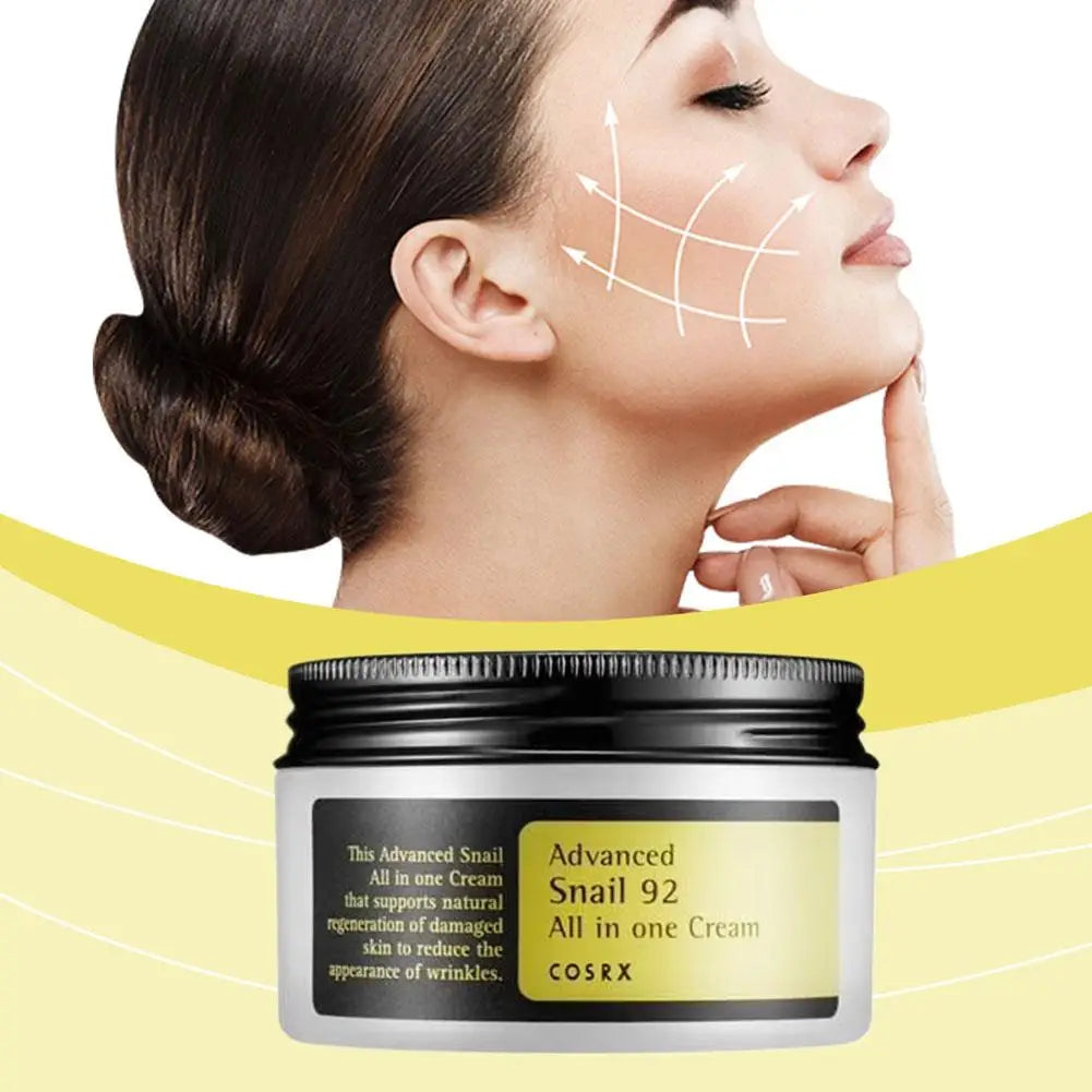 Snail Essence Collagen Face Cream – Moisturizing & Firming