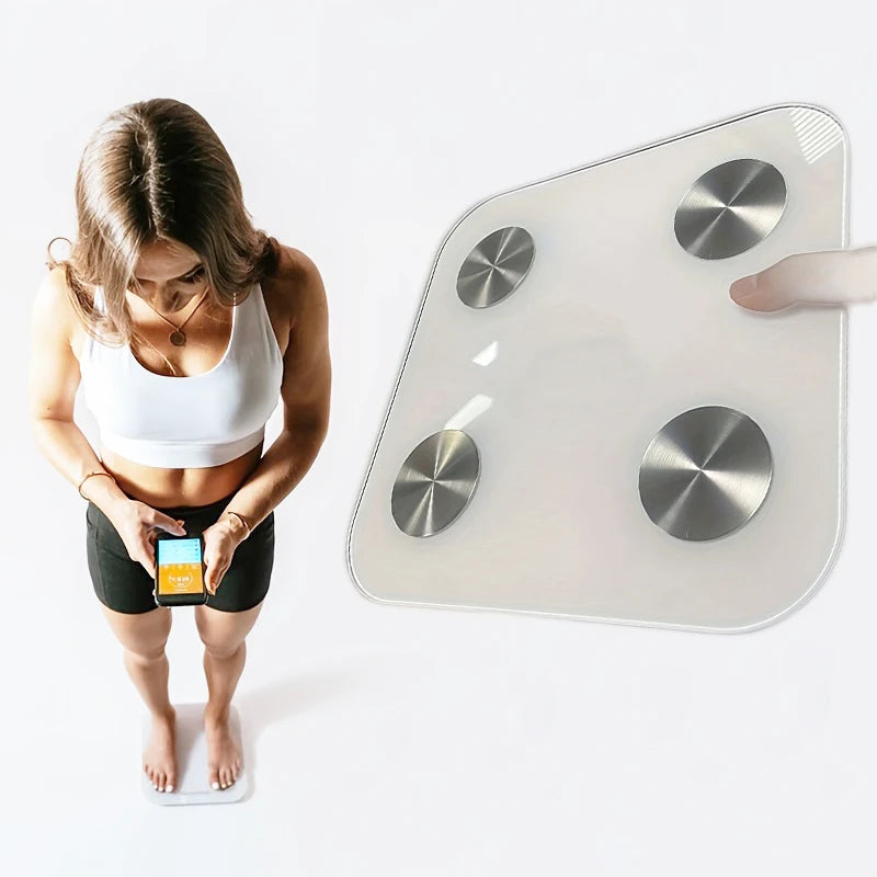 Bluetooth Body Fat Scale – Smart 150KG Weight & BMR Monitor