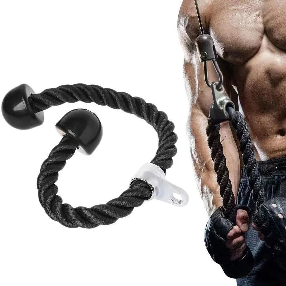 Triceps & Face Pull Rope – Push/Pull Gym Accessory
