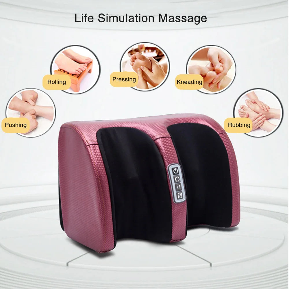 Electric Foot Massager – Shiatsu Hot Compression & Relaxation