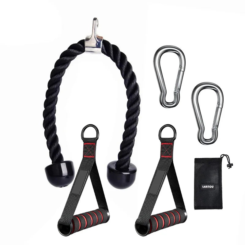 Triceps & Face Pull Rope – Push/Pull Gym Accessory