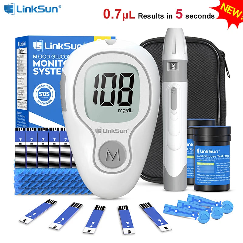 G-425-3 Blood Glucose Meter – Complete Diabetes Test Kit