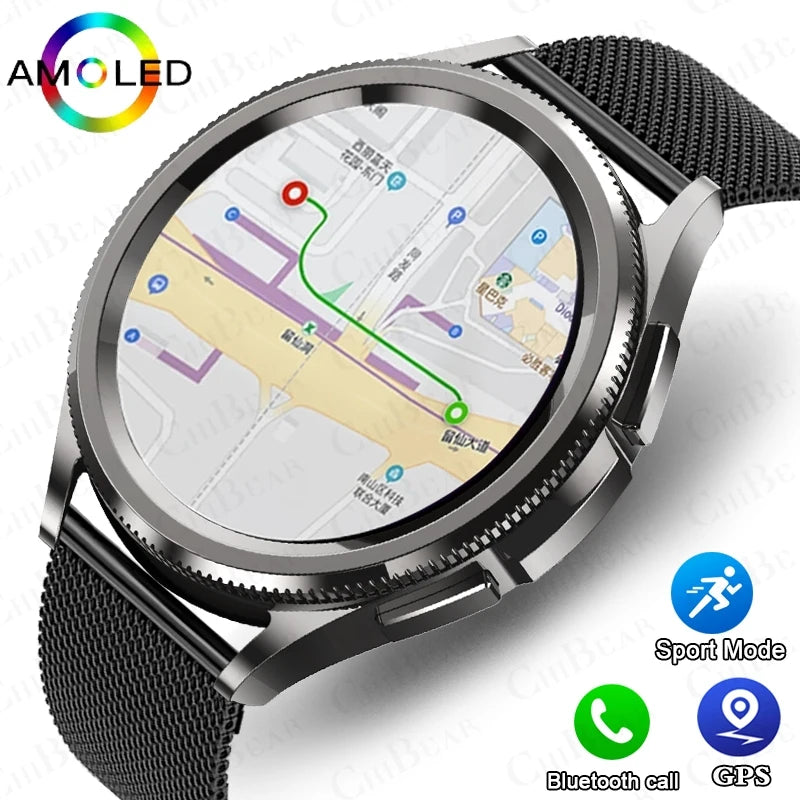 Watch 6 Classic Smartwatch – Bluetooth, GPS & Heart Rate Monitor