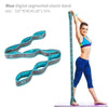 Elastic Yoga Stretching Strap with Loops – Fitness & Pilates
