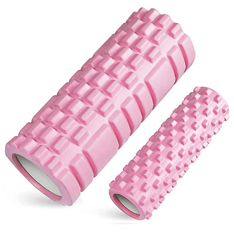 33cm Yoga Foam Roller – Muscle & Back Massage Grid