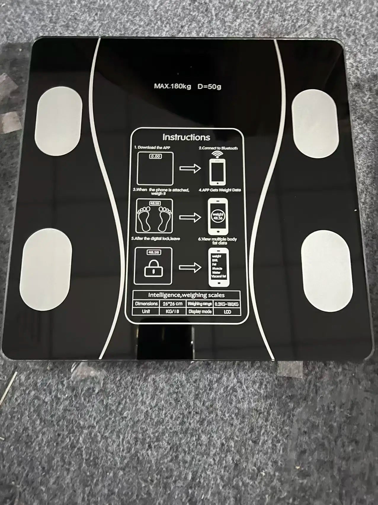 Smart Body Fat Scale – Wireless Digital Weight & Body Analyzer