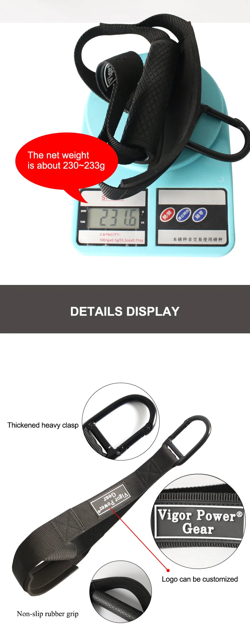 Triceps & Face Pull Rope – Push/Pull Gym Accessory