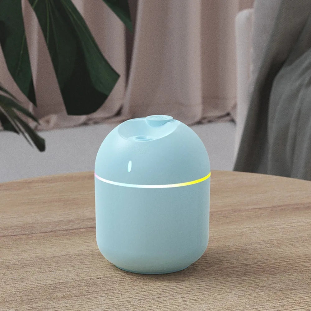 270ml Cool Mist Air Humidifier – Aroma Diffuser with LED Night Light