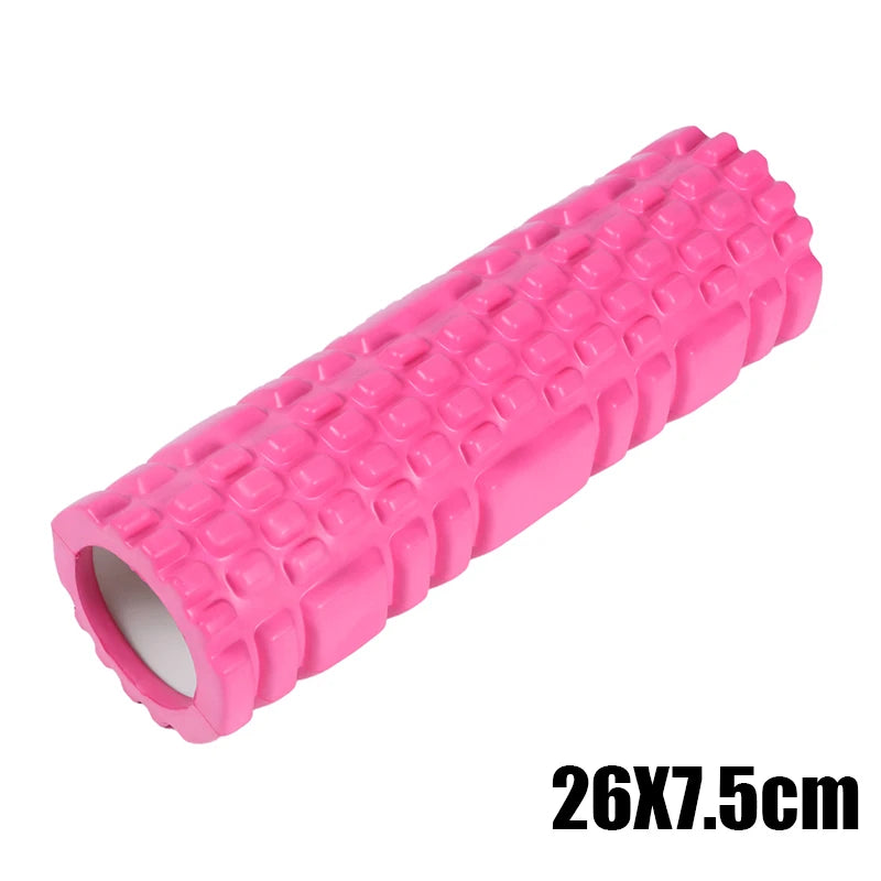 33cm Yoga Foam Roller – Muscle & Back Massage Grid