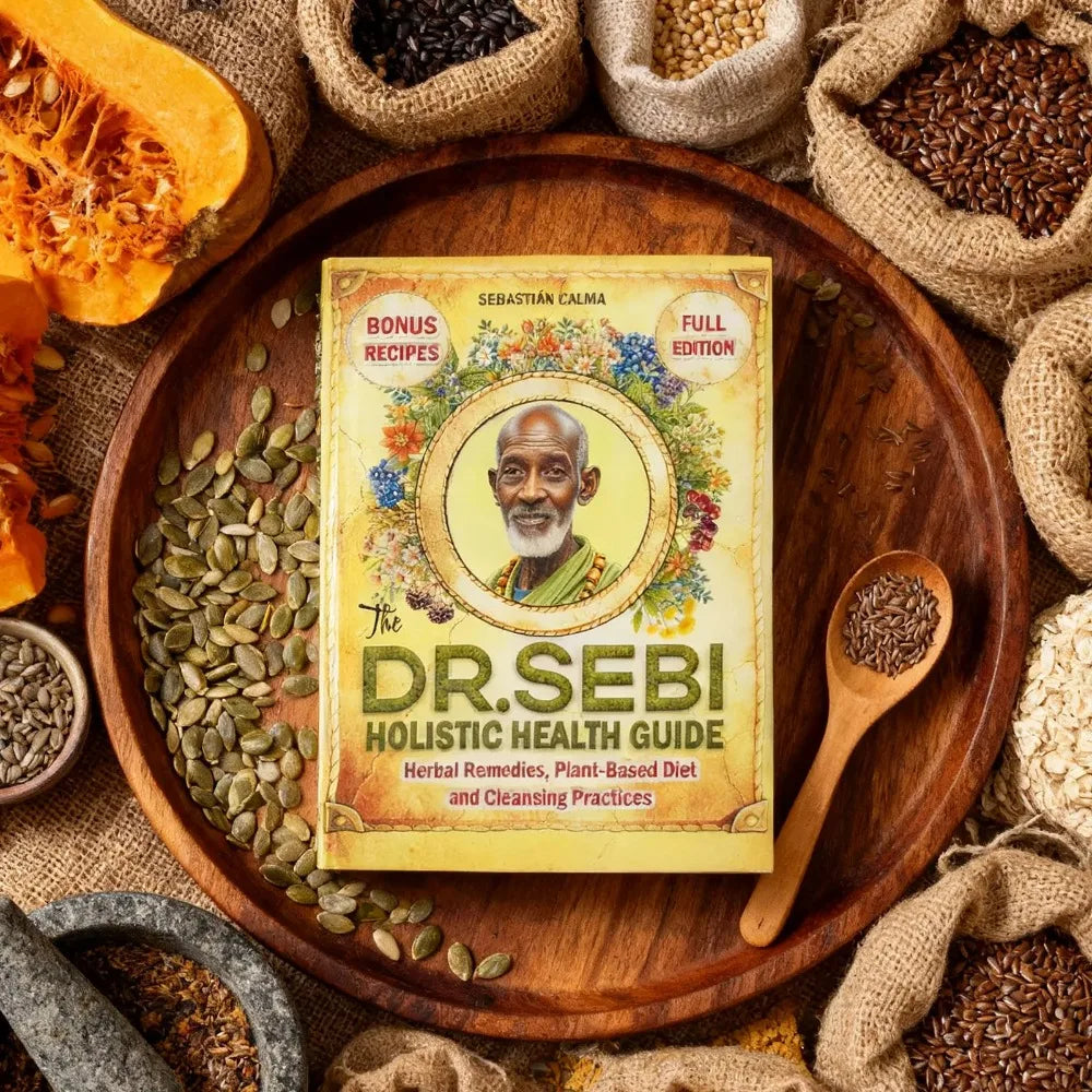 Dr Sebi Health Guide Herbal Wellness Book Natural Remedy Reference With Holistic Health Practices