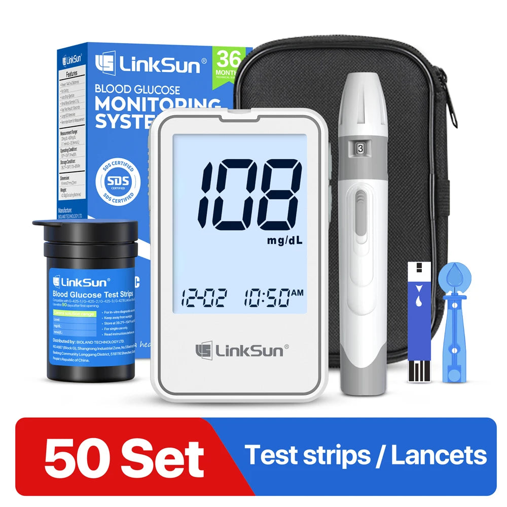 G-425-3 Blood Glucose Meter – Complete Diabetes Test Kit