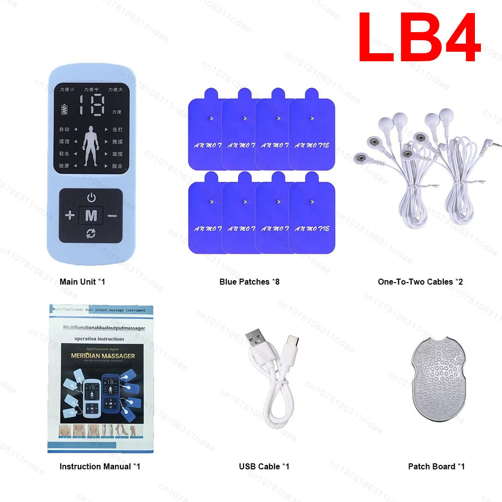 EMS Eletric Muscle Stimulation Electric Physiotherapy Tens Unit Machines Pulse Impulse Mini Full Body Massager Slimming Machine