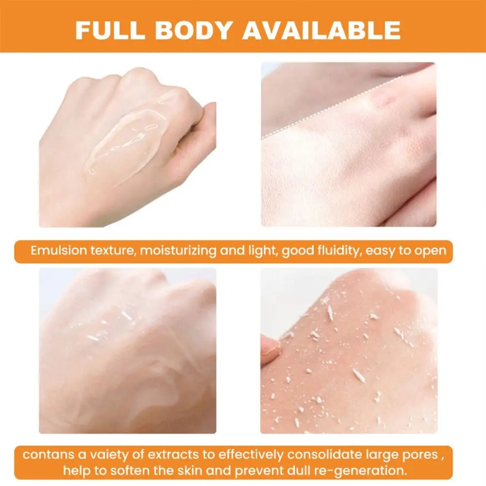 Dead Spot Remover Orange Exfoliating Gel Gentle Repair Brighten Peeling Scrub Cream Hydrating Moisturizer Scrub Whiten Body Care