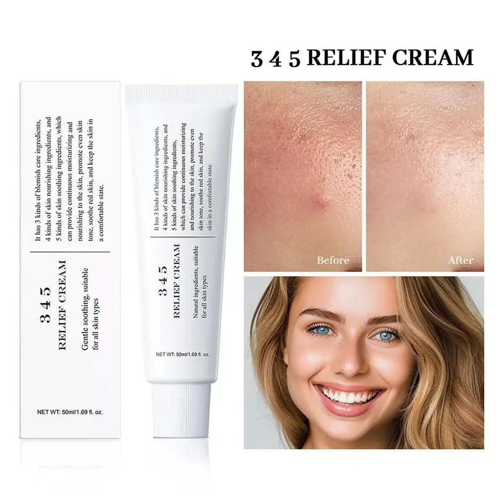 345 Relief Cream – Korean Antioxidant Soothing Cream