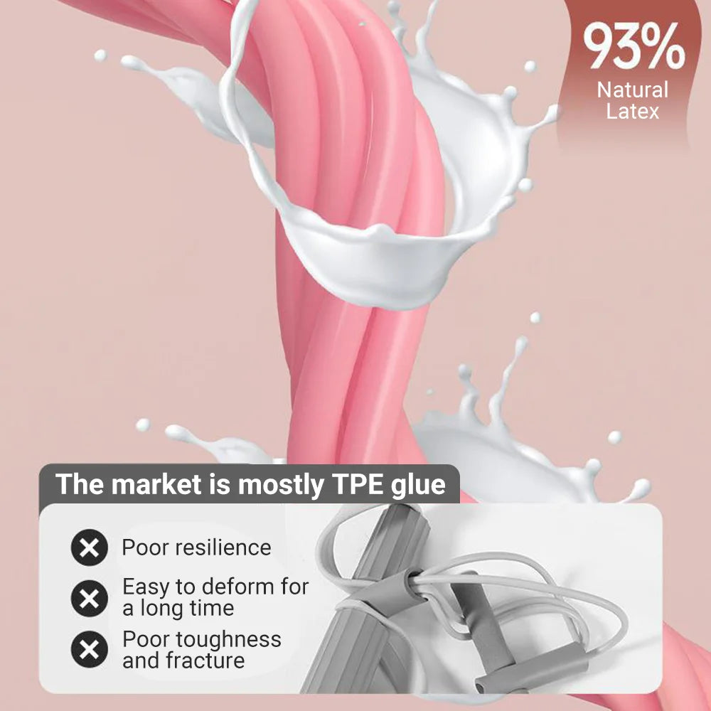 6-Tube Resistance Bands – Multi-Function Fitness & Yoga Rope