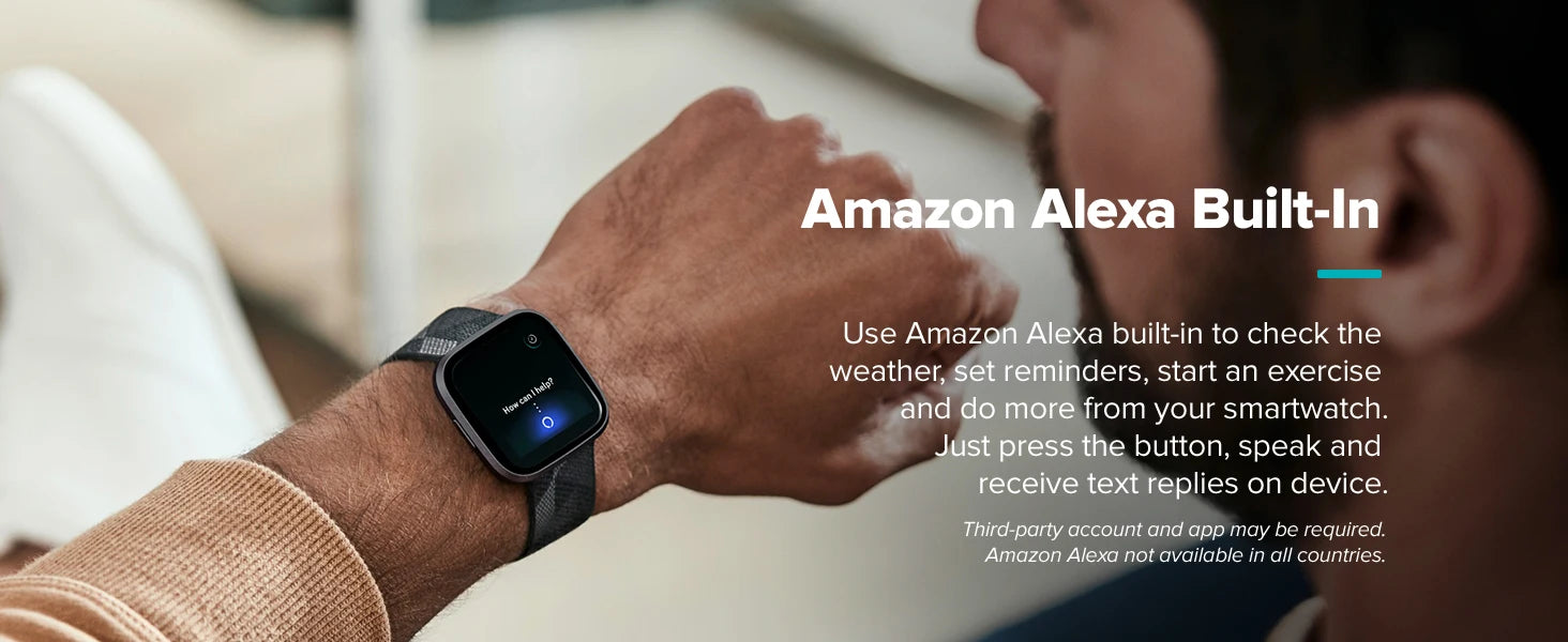 Fitbit Versa 2 Smartwatch – Health, Fitness & Alexa