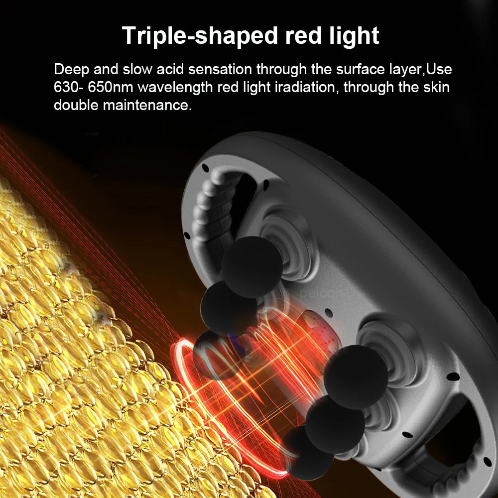 Fascia Gun Muscle Massager – Six-Head Professional Massage