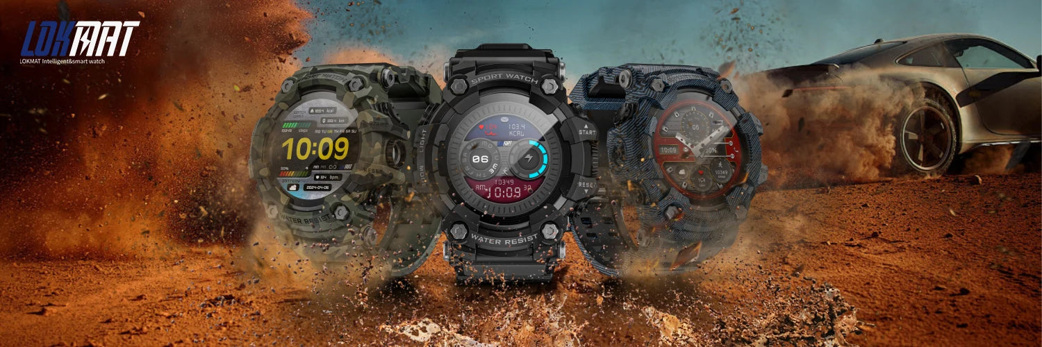 ATTACK-GT Sport Smartwatch – Waterproof Bluetooth & Fitness Tracker