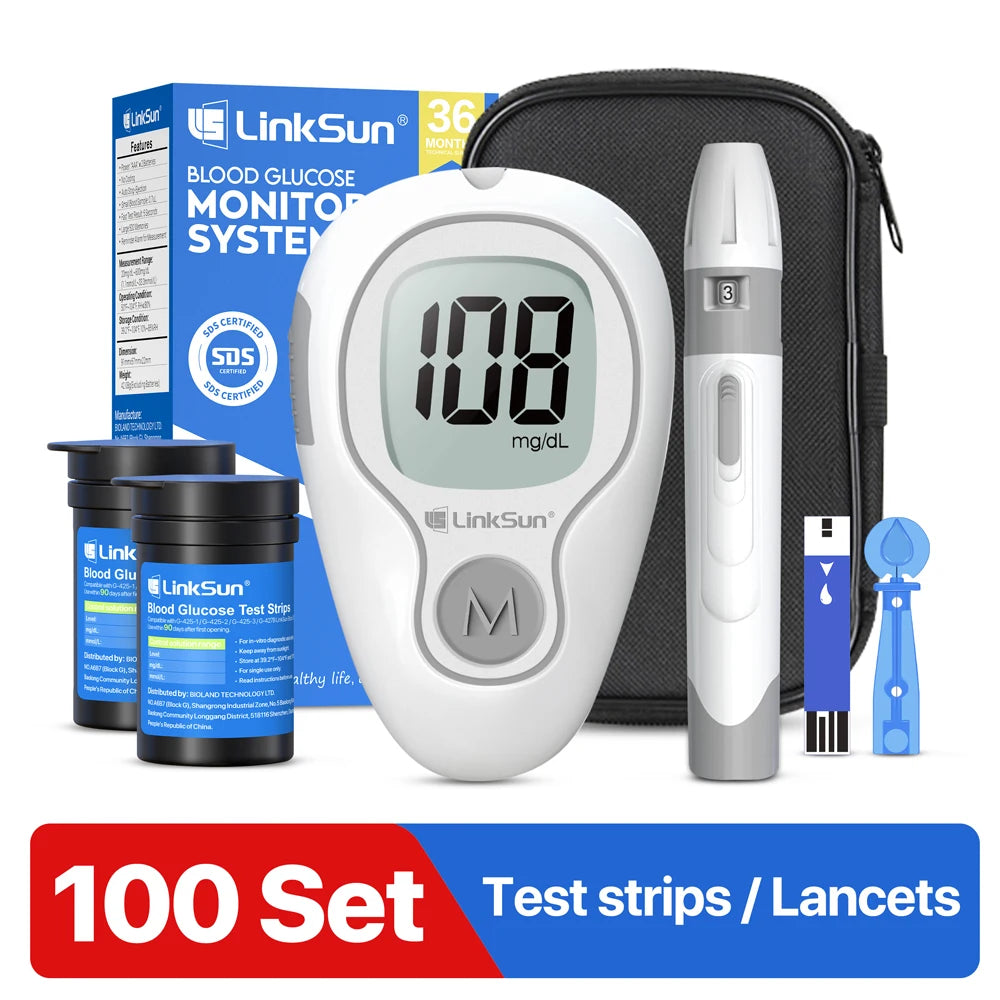 G-425-3 Blood Glucose Meter – Complete Diabetes Test Kit