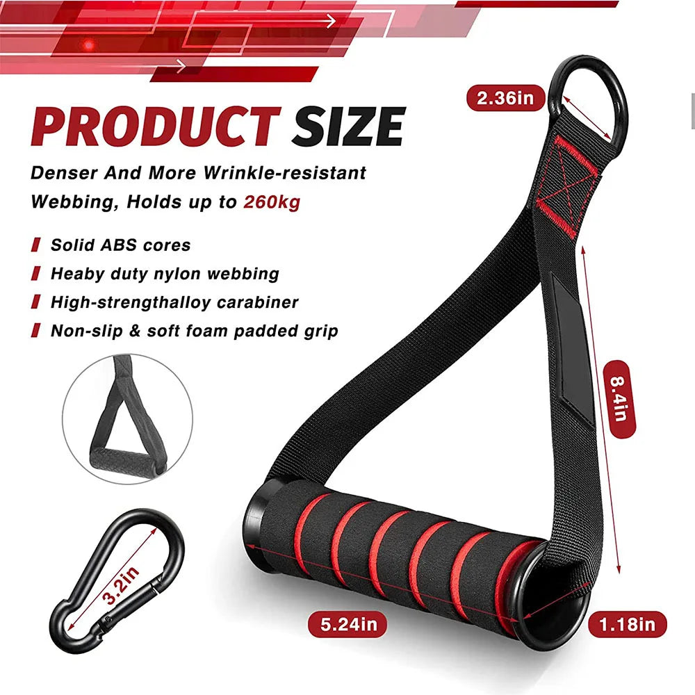 Triceps & Face Pull Rope – Push/Pull Gym Accessory