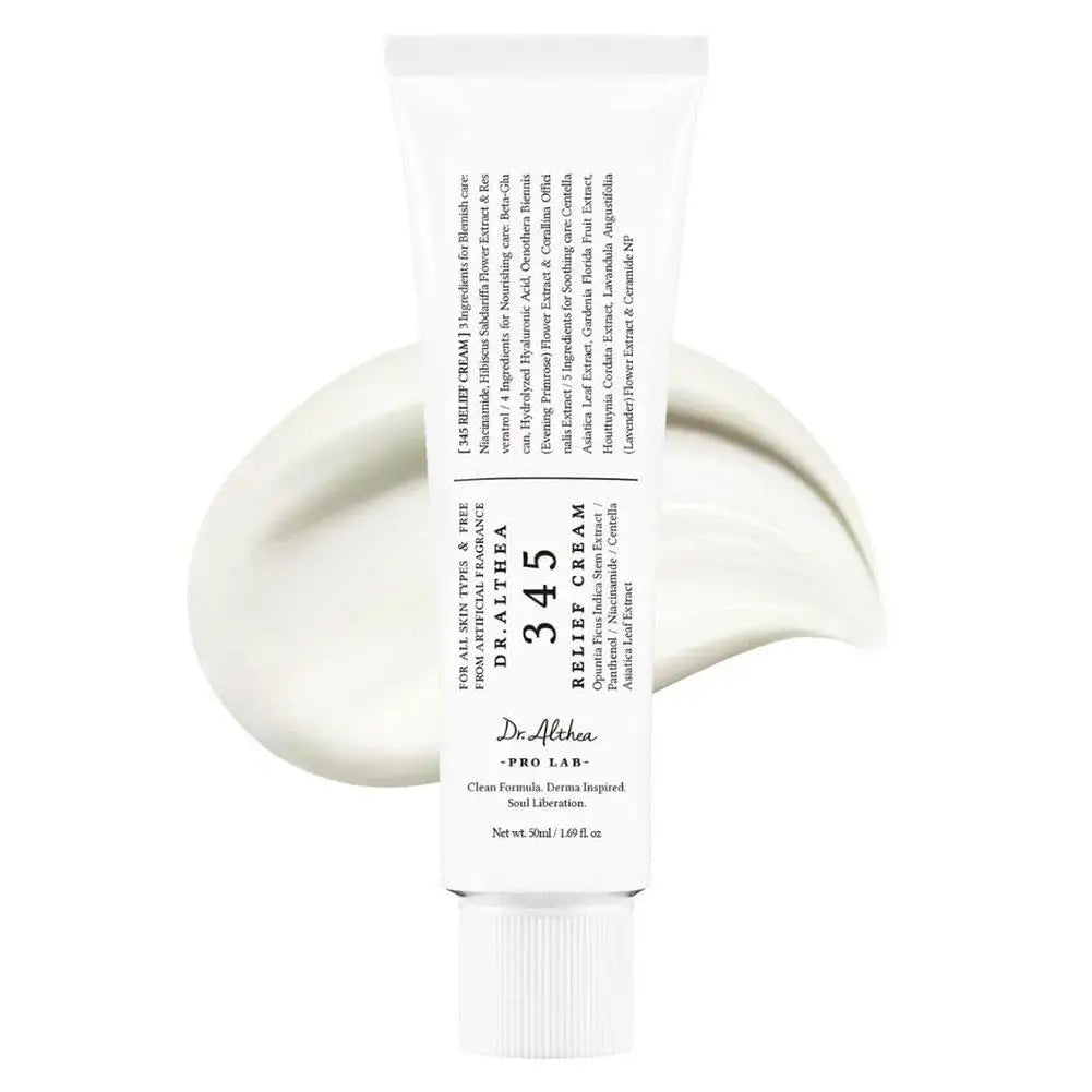 345 Relief Cream – Korean Antioxidant Soothing Cream