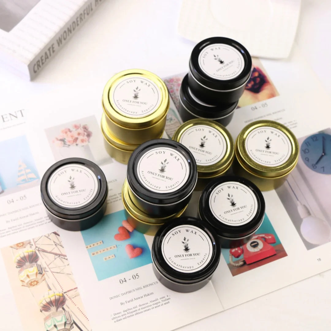 Romantic Transparent Scented Candle – Wedding & Gift Jar