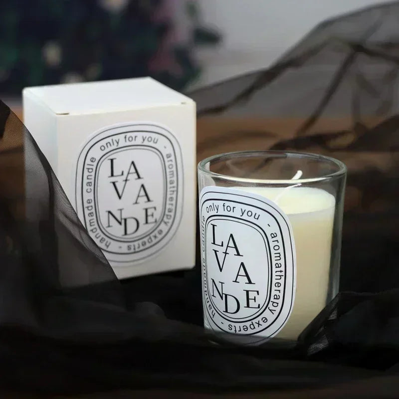 Romantic Transparent Scented Candle – Wedding & Gift Jar