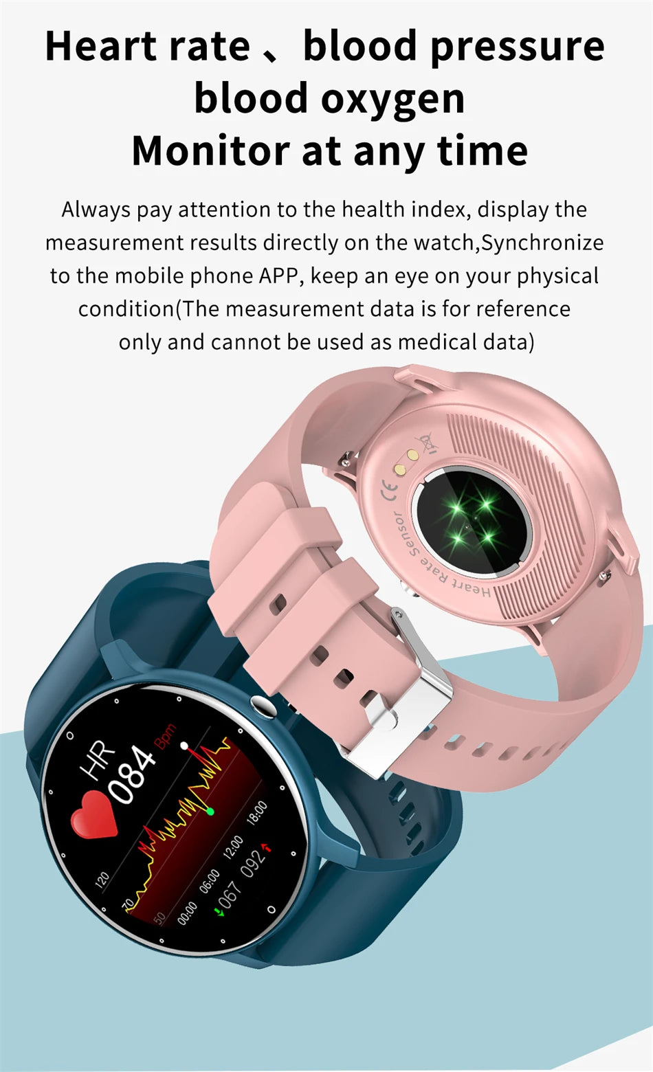 ZL02 Smart Watch – Full Touch Screen & Bluetooth 5.2