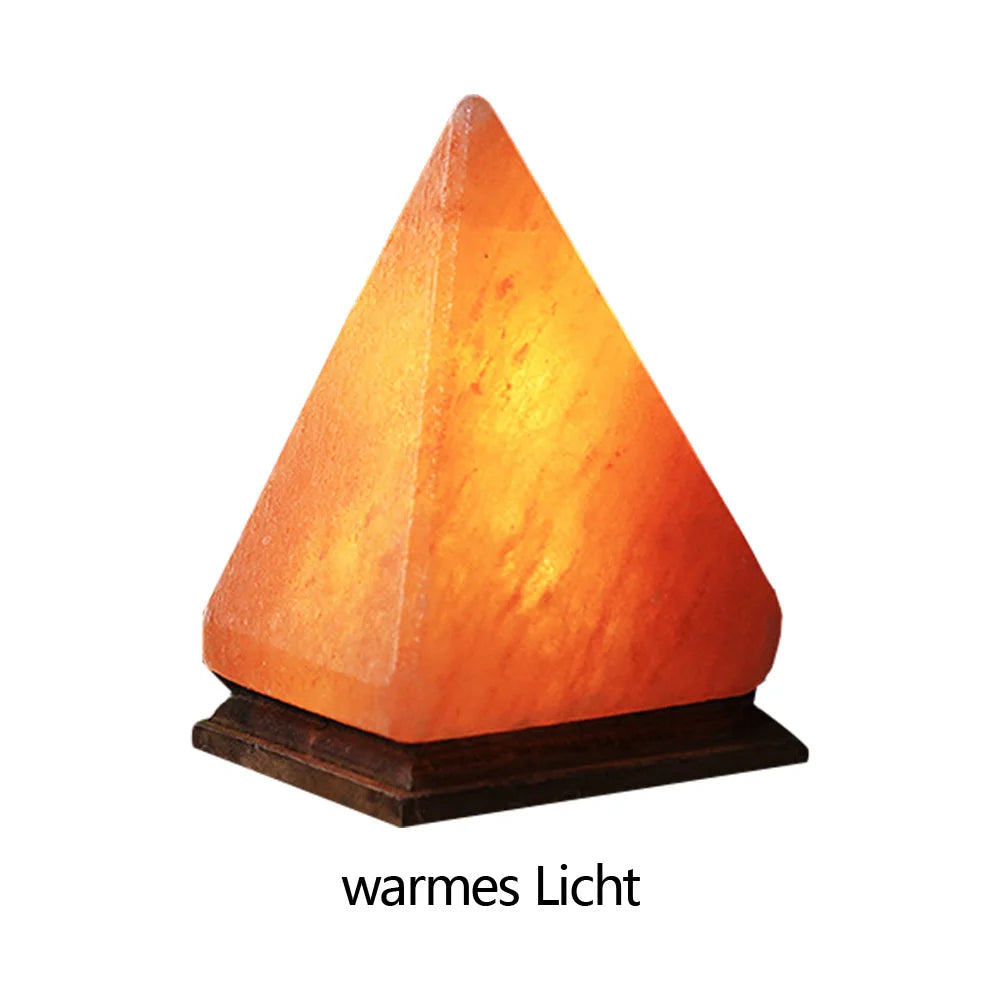 Himalayan Salt Lamp – LED Crystal Night Light