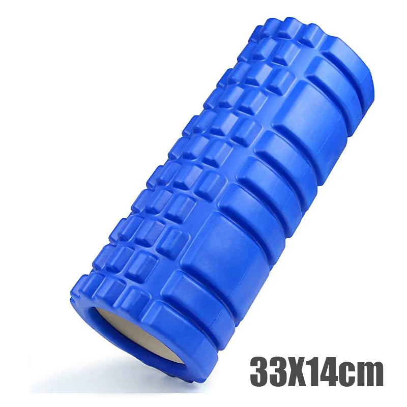 33cm Yoga Foam Roller – Muscle & Back Massage Grid