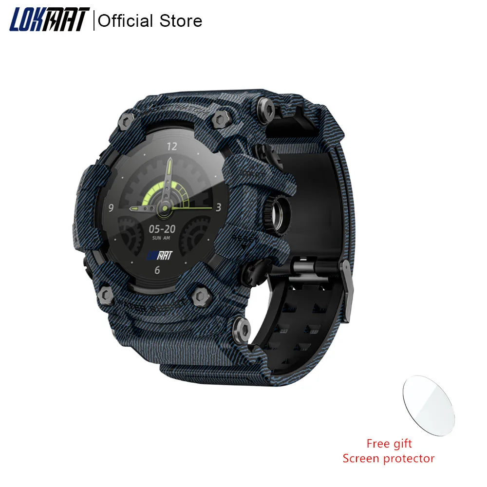 ATTACK-GT Sport Smartwatch – Waterproof Bluetooth & Fitness Tracker