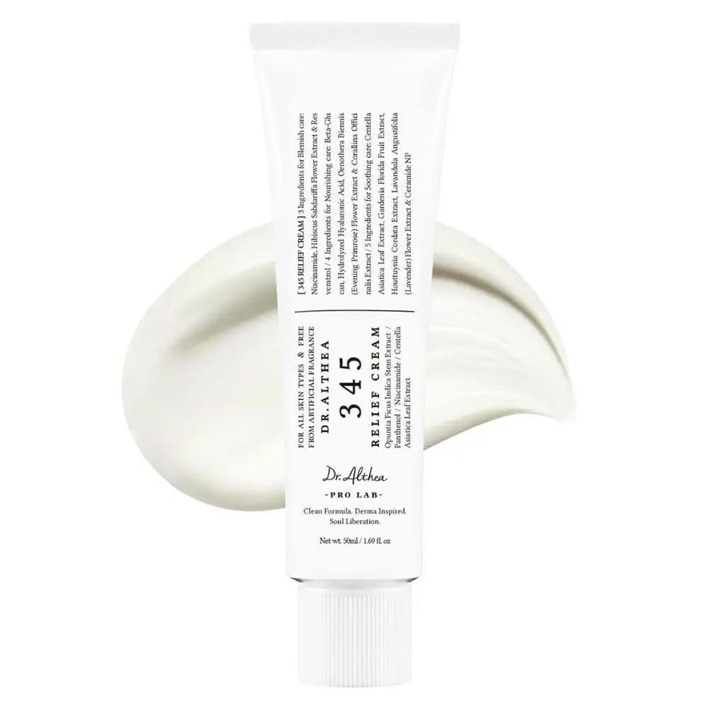 345 Relief Cream – Korean Antioxidant Soothing Cream