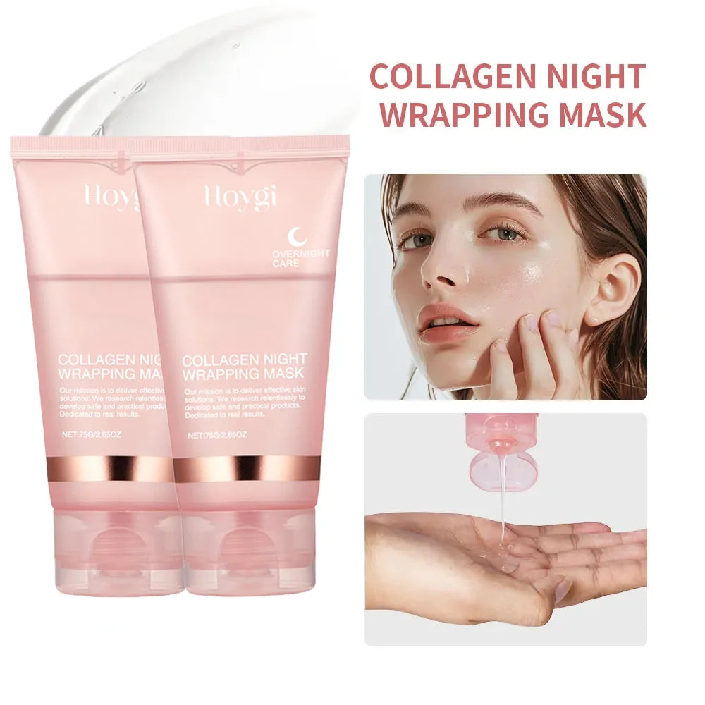 Collagen Overnight Peel-Off Mask Set – Korean Night Care