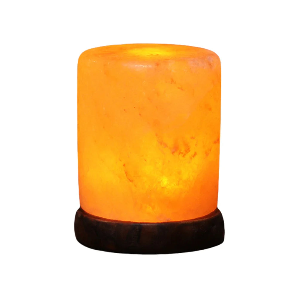 Himalayan Salt Lamp – LED Crystal Night Light