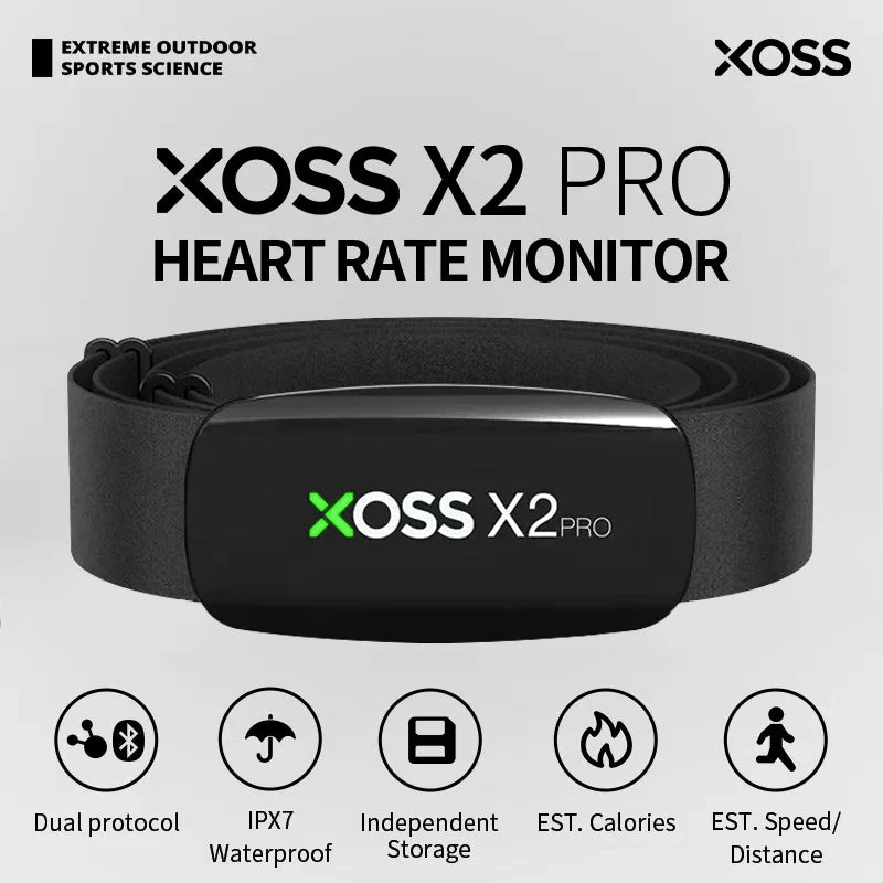 X2 Pro Heart Rate Monitor – Rechargeable Fitness Sensor