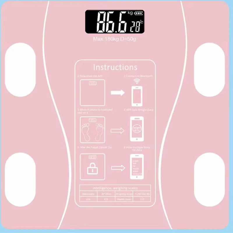 Smart Body Fat Scale – Wireless Digital Weight & Body Analyzer