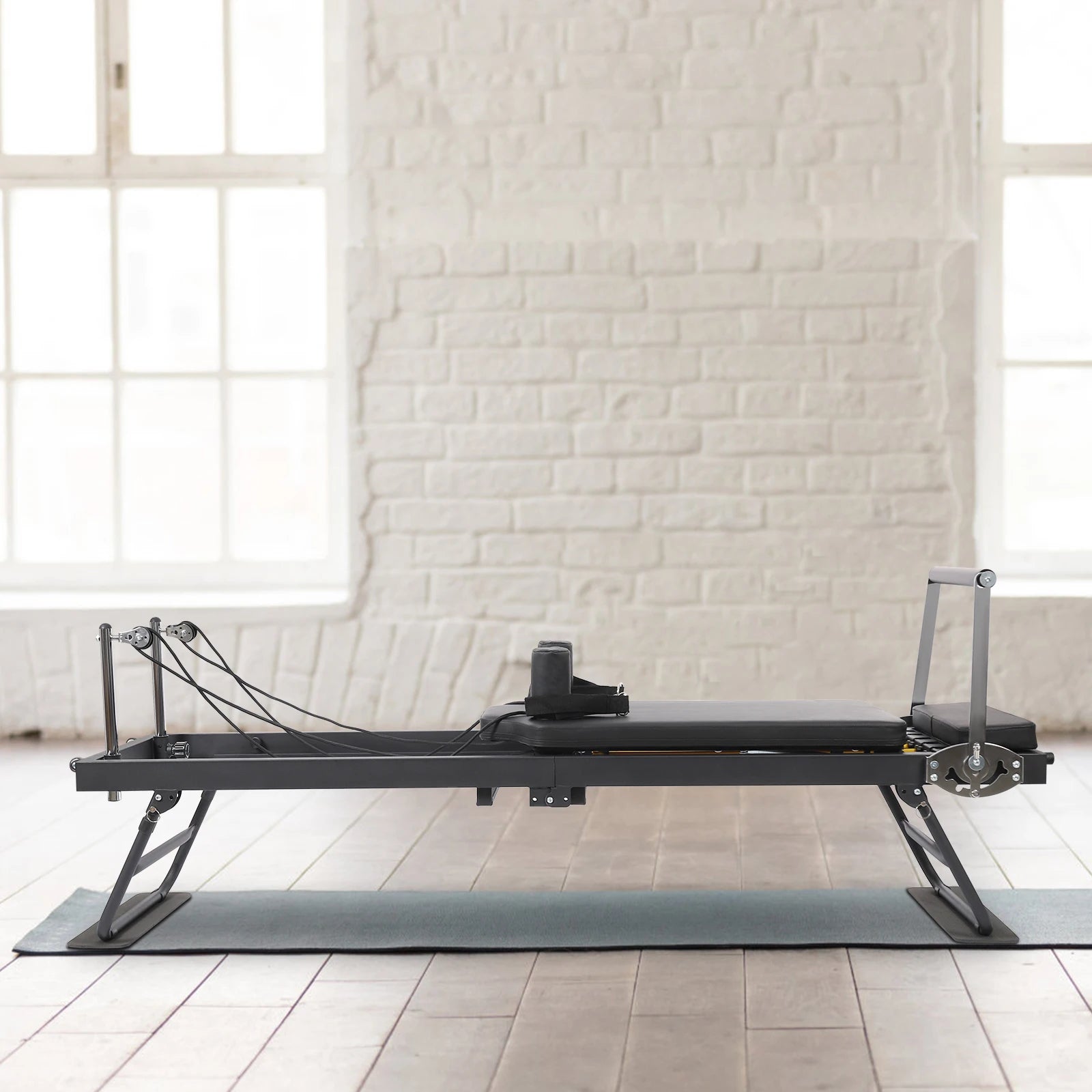 Foldable Steel Pilates Reformer Machine – Home & Office Fitness