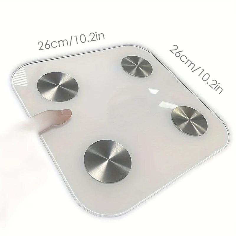 Bluetooth Body Fat Scale – Smart 150KG Weight & BMR Monitor