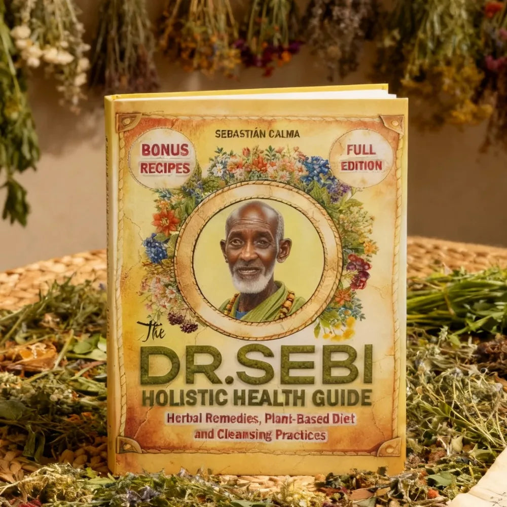 Dr Sebi Health Guide Herbal Wellness Book Natural Remedy Reference With Holistic Health Practices