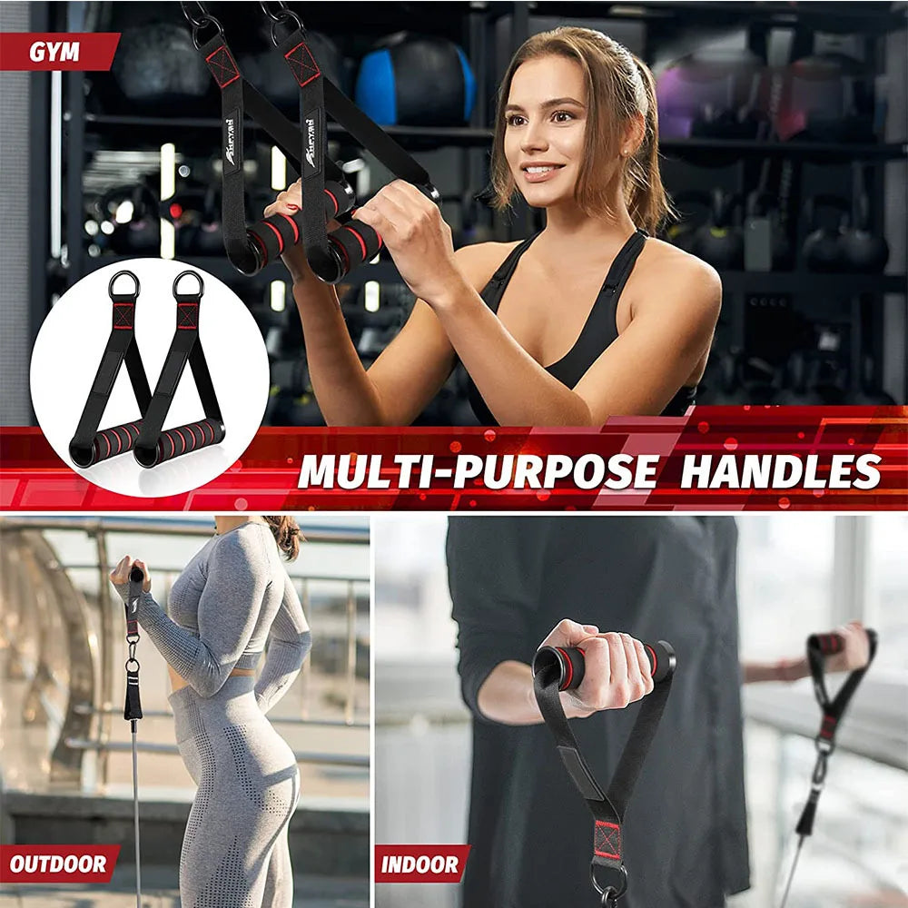Triceps & Face Pull Rope – Push/Pull Gym Accessory