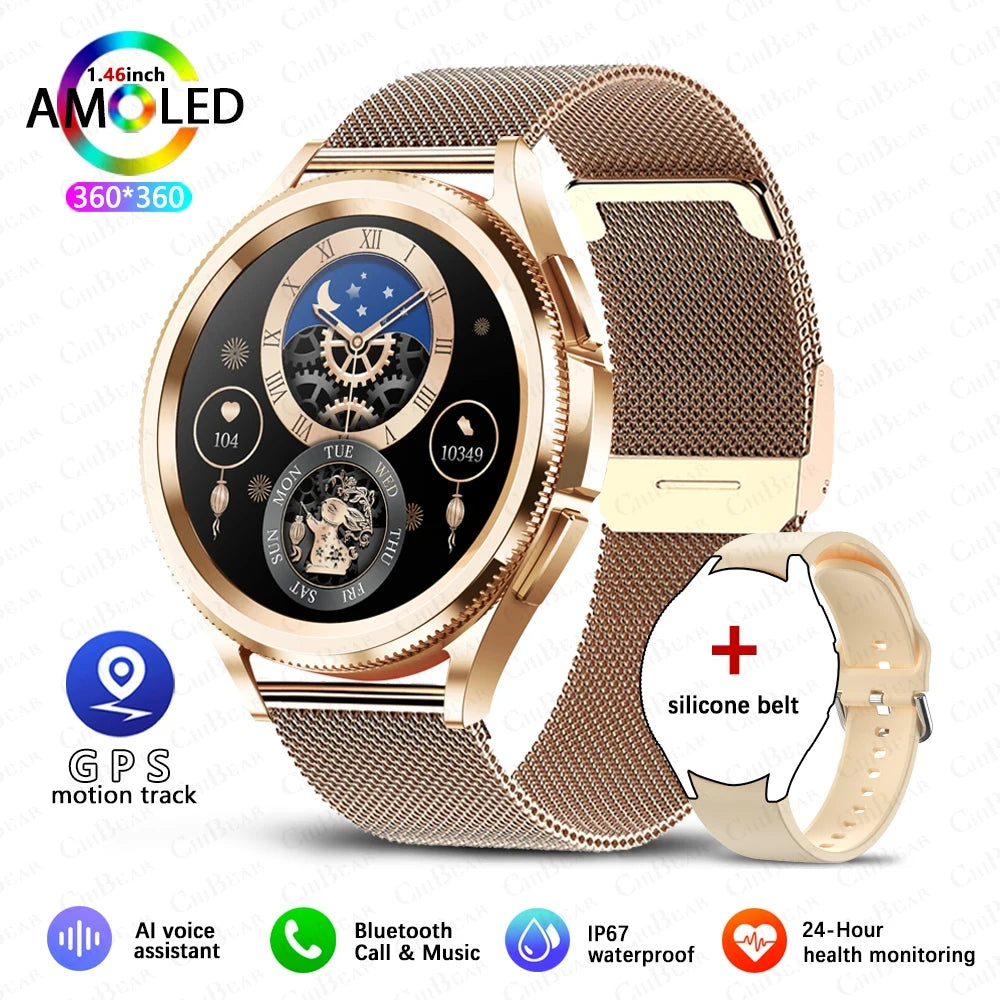 Watch 6 Classic Smartwatch – Bluetooth, GPS & Heart Rate Monitor