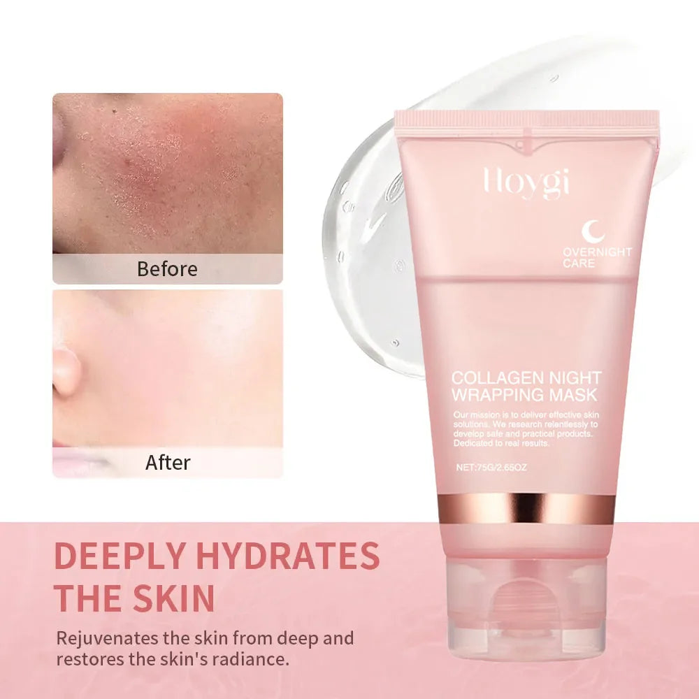 Collagen Overnight Peel-Off Mask Set – Korean Night Care