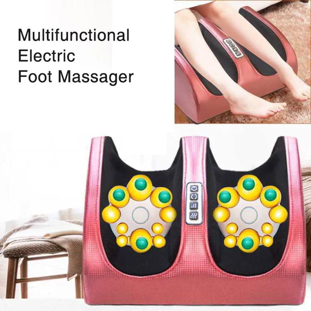 Electric Foot Massager – Shiatsu Hot Compression & Relaxation