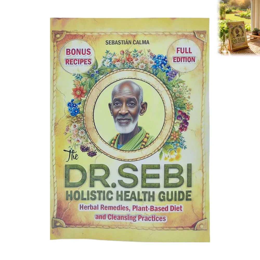 Dr Sebi Health Guide Herbal Wellness Book Natural Remedy Reference With Holistic Health Practices